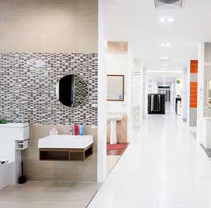 bathroom showroom